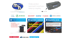 Desktop Screenshot of mhprint.cz